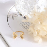 Titanium Steel Butterfly Open Ring - V.I.P Digital Presence