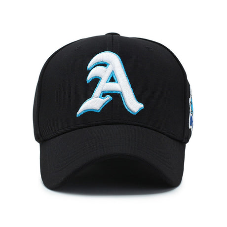Fashion Gothic Letter A Side Whale Embroidery Baseball Caps Spring and Autumn Outdoor Adjustable Casual Hats Sunscreen Hat - V.I.P Digital Presence