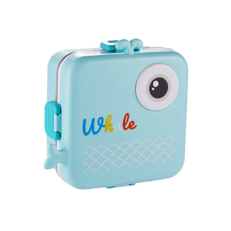 Cute cartoon microwaveable 304 stainless steel double-layer compartment sealed lunch box - V.I.P Digital Presence