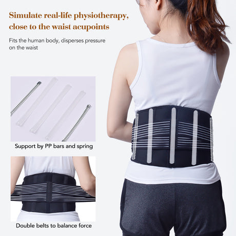 Electric Heating Waist Protection Vibration Massage Lumbar Protrusion Lumbar Vertebra Warm Compress Moxibustion Health Care Protective Belt - V.I.P Digital Presence