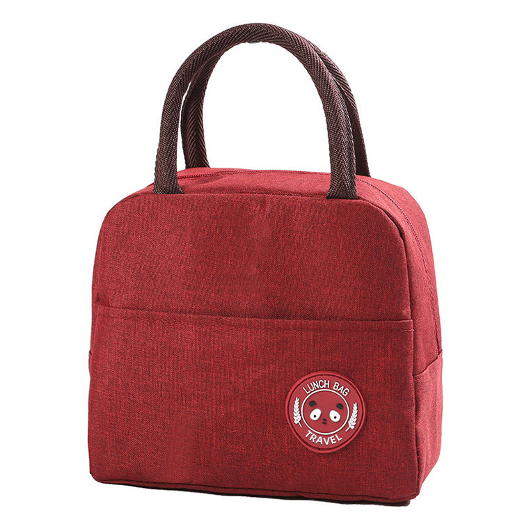 Fashion simple portable insulation bag waterproof fresh-keeping aluminum foil lunch box bag small lunch bag travel cooler bag - V.I.P Digital Presence