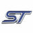 3D metal car stickers, ST badges, badges, decals, Ford Focus 2, 3, Mondeo, FI.C. Kuga, Mk1, Mk2, Mk3, Mk7 front grille decoratio - V.I.P Digital Presence