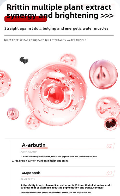 Bearberry Extract Mask: Elastic, Brightening, Spot-Fading, Niacinamide Hydrating, and Moisturizing Facial Mask - V.I.P Digital Presence