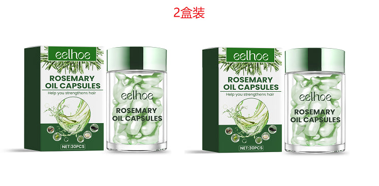 Rosemary Oil Capsules, Nourish Hair Roots Prevent The Loss Of Solid Hair And Hair Moisturizing Hair Care Essential Oil - V.I.P Digital Presence