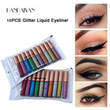 HANDAIYAN Explosive Glitter Liquid Eyeliner Set Sequin Pop Eyeliner Liquid 10 Pack - V.I.P Digital Presence