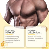 Bee Venom Men's Chest Care Oil Men's Improved Chest Contour Massage Care Essential Oil