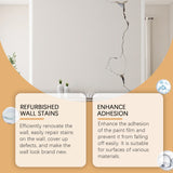 Wall Repair Kit Skinning Damaged Wall Holes Apply Refurbished Cover Waterproof Wall Repair Cream - V.I.P Digital Presence