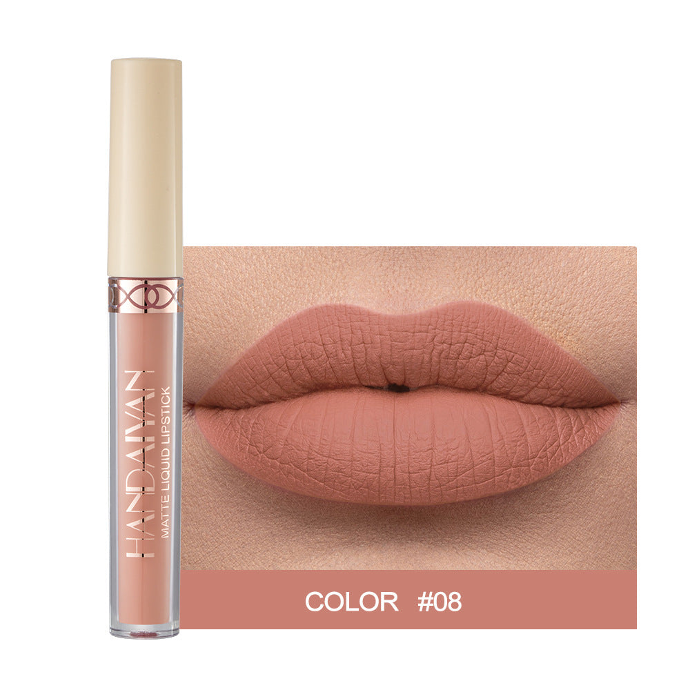 HANDAIYAN Popular Matte Matte Velvet 12 Colors Lip Gloss Liquid Lipstick Lip Glaze - V.I.P Digital Presence