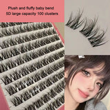 Sunflower Comics Pure Desire Eyelash Simulation Natural Thickening Large Segmented Trilogy False Eyelash Laziness - V.I.P Digital Presence