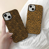 Sexy leopard print Apple 15 phone case IP16 anti drop protective case 2-in-1 film case Apple 13pro - V.I.P Digital Presence