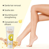 Soybean Hair Removal Cream Mild And Non-Irritating For The Whole Body Apply Moisturizing And Gentle Pure Skin Hair Removal Cream