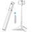 New 150cm Long Selfie Stick Tripod Carbon Fiber Plastic Detachable Remote Control AB202 Max Phone Compatibility Rotatable - V.I.P Digital Presence