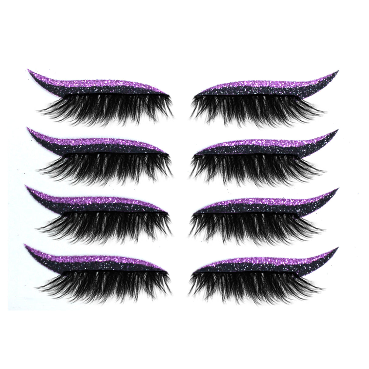 New Glitter Self-Adhesive Eyeliner Eyeshadow Sticker Double Eyelid False Eyelashes Waterproof Party Eye Makeup Sticker - V.I.P Digital Presence