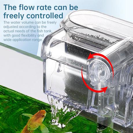 New USB - powered hanging aquarium filter, 2.5W, 250L/H. Ideal for aquariums under 30cm. Mini size. - V.I.P Digital Presence