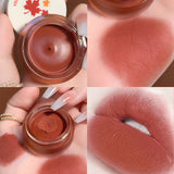 QIBEST Air Matte Lip Mud Matte Soft Waxy Canned Lip Mud Cloud Velvet Lip Glaze Is Not Easy To Fade With Lip Brush - V.I.P Digital Presence