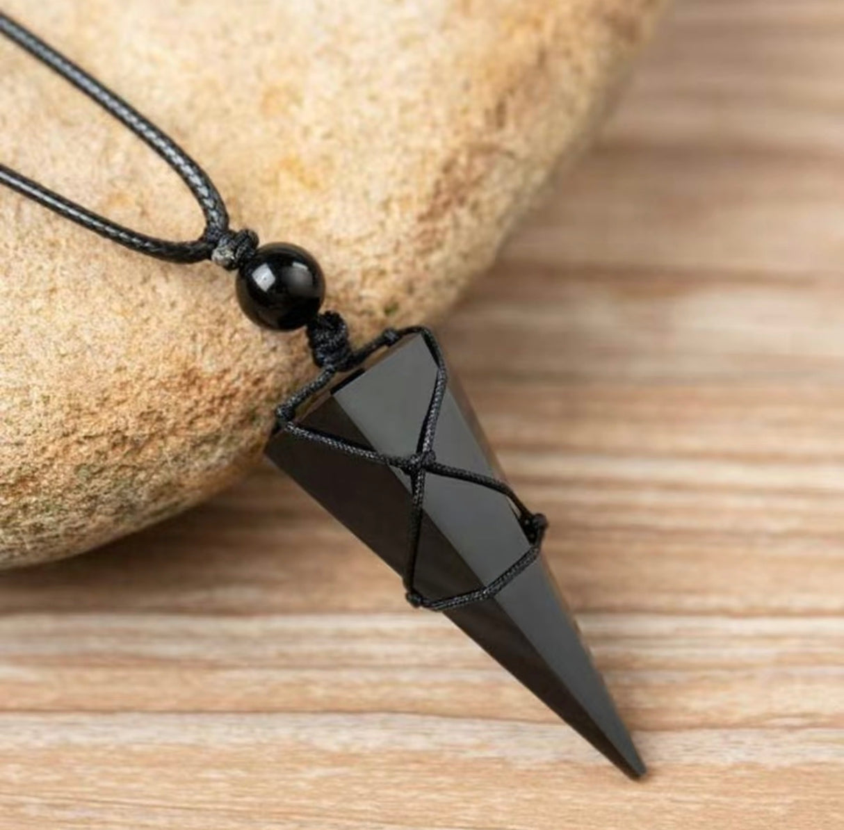 Obsidian Aura Pendant