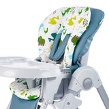 Cojín para trona de bebé y niño, cojín para asiento elevador, cojín para silla de comer, cojín para cochecito, cojín de tela de algodón 