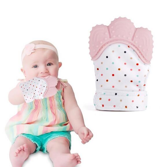 Baby Silicone Mitts Teething Mitten Glove - V.I.P Digital Presence