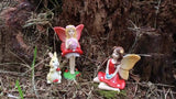 Creative resin elf statue with mushroom flower fairy ornaments - V.I.P Digital Presence