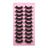 10 Pairs Of Messy Thick Imitation Mink Hair False Eyelashes 3D Stereo Realistic European And American Fried Hair False Eyelashes - V.I.P Digital Presence