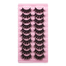 10 Pairs Of Messy Thick Imitation Mink Hair False Eyelashes 3D Stereo Realistic European And American Fried Hair False Eyelashes - V.I.P Digital Presence