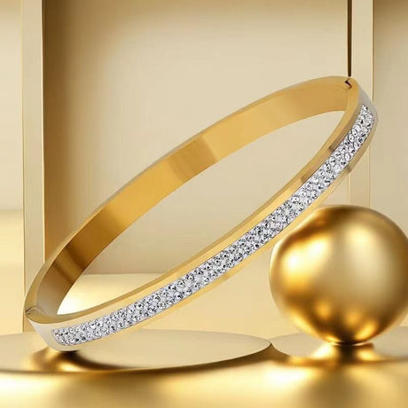 Stainless steel titanium steel bracelet for women non fading electroplated buckle jewelry for women - V.I.P Digital Presence