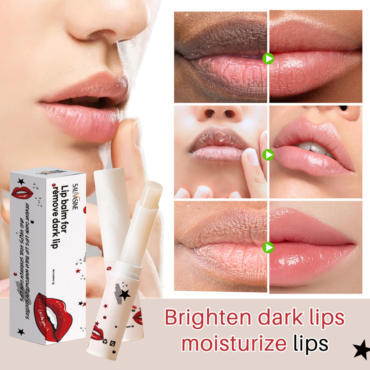 SAUVASINE Lip Care Moisturizing Soothing Repair Colourless Lipstick - V.I.P Digital Presence