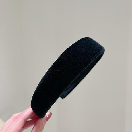 Velvet sponge wide edge headband - V.I.P Digital Presence