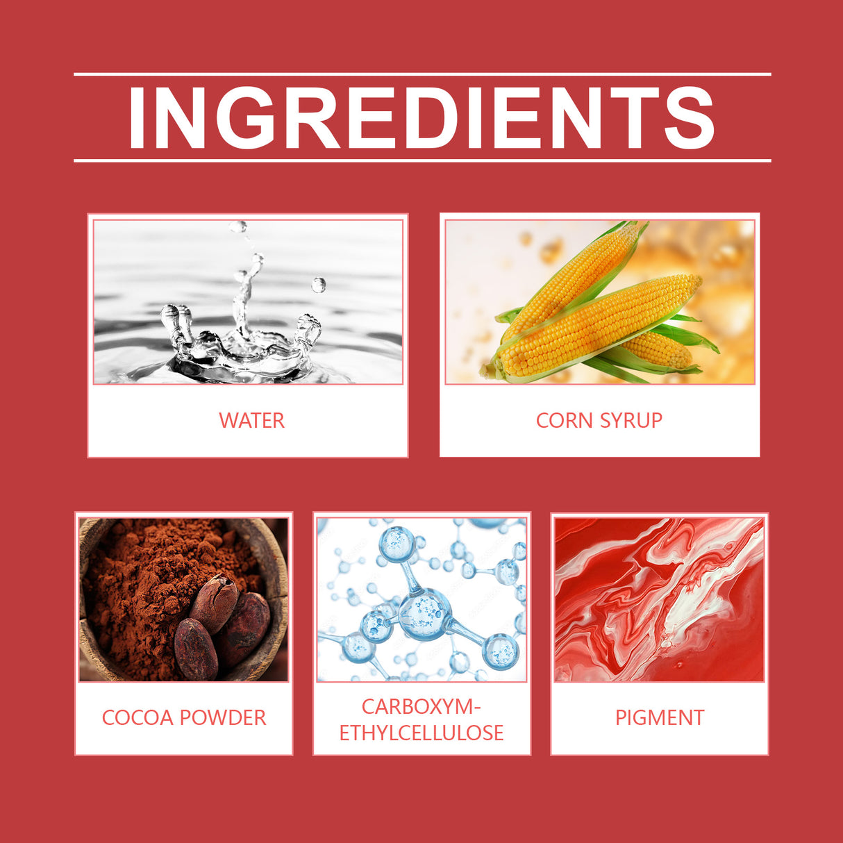 Halloween Fake Blood Cream Can Wash Fake Blood Vampire Zombie Blood Halloween Prank Props - V.I.P Digital Presence