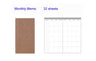 4.3x8.3 Midori Traveler's Notebook Refill 110mmx210mm Blank Dot Grid Paper Graph-paper Ruled 32 sheets - V.I.P Digital Presence