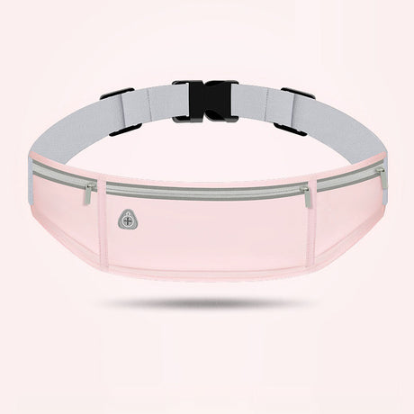Running waist bag, sports bag, mobile phone storage, three pockets, lightweight, close fitting, non shaking, outdoor fitness, me - V.I.P Digital Presence