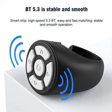 Bluetooth ring remote control tablet phone camera controller remote control page turning - V.I.P Digital Presence