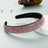 Fashion Net Red Vibrato With The Same Color Full Rhinestones Non-Slip Headband Female Simple Super Flash Korean Style Outing Headwear - V.I.P Digital Presence