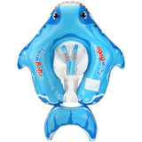 Swimbobo Baby Swimming Ring Lying Ring Children's Swimming Ring Armpit Ring Sunscreen Shade Shark - V.I.P Digital Presence