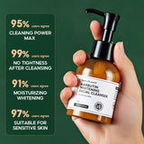 VIBRANT GLAMOUR Arbutin Facial Cleanser To Cleanse The Skin And Remove Oil VG-MB045 - V.I.P Digital Presence