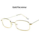 Candy Colors Metal Frame Rectangle Sunglasses Small Retro Shades UV400 Sun Glasses for Men Women Driving Eyewear Summer Goggles - V.I.P Digital Presence