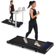 New 8.10 Walking Pad Under Home Desktop Treadmill -2.5HP Walking Treadmill 0.6-4MPH 300LBS Capacity Remote Control Battery - V.I.P Digital Presence