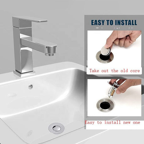 Bestlife Bathtub Sink Plug Bathroom Sink Drain Strainer Pop Up Sink Plug Stopper - V.I.P Digital Presence
