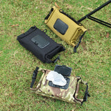 Outdoor camping wet tissue paper box camouflage waterproof canvas tissue bag square hand-held tissue storage bag - V.I.P Digital Presence