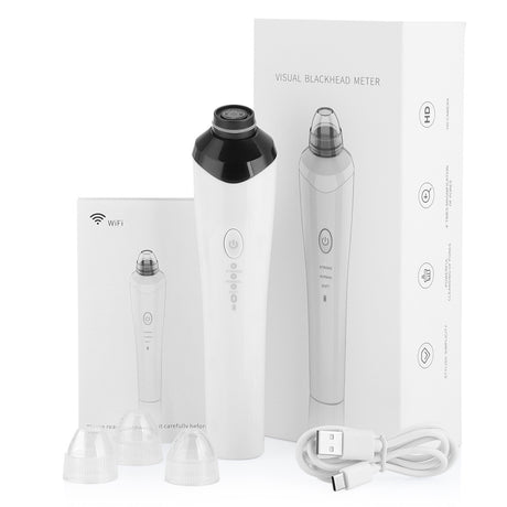 High-Definition Visual Blackhead Meter Three-Speed Intelligent Vacuum Adsorption Pore Cleaner Wifi Timing - V.I.P Digital Presence