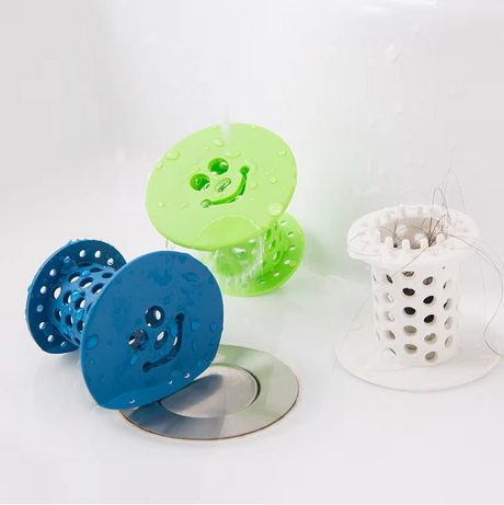 Bath Stopper Plug Sink Strainer Filter Sewer Dredge Device Shower Hair Stopper Bathroom Drain Hair Catcher bathroom accessories（green） - V.I.P Digital Presence