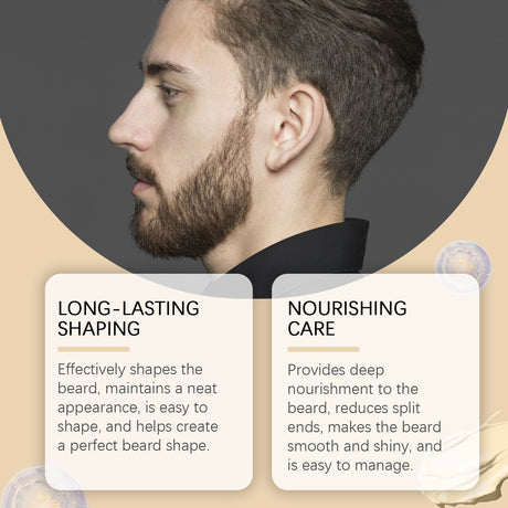 Woodsleep Men's Beard Care Wax, Soft, Set And Nourishing Care Care, Moisturizing, Gentle And Comfortable Beard - V.I.P Digital Presence