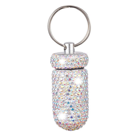 Car Storage Box Bottle Bling Organizer Pill Box Automobile Accessories For Car Interior / Hanging With Key Ring - V.I.P Digital Presence