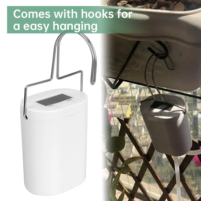 2/4/8/16 - Head Automatic Irrigation Controller, Plant & Flower Sprinklers, Drip Irrigation Kit, Potted Timer - V.I.P Digital Presence