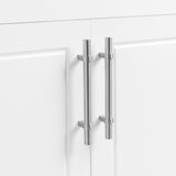 30" Bathroom Vanity with Sink  Multi-functional Bathroom Cabinet with Doors and Drawers Solid Frame and MDF Board, White - V.I.P Digital Presence