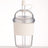 630ML straw cup (with lid/straw) – coffee, milk, tea, water, juice; Ins-style, office-friendly - V.I.P Digital Presence