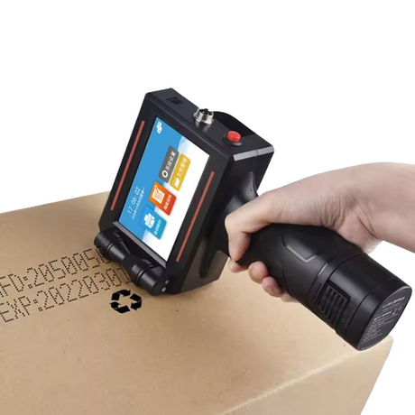 D10 Handheld Inkjet Coding Machine Automatic Small Food Packaging Batch Production Date Logo Inkjet Coding Machine - V.I.P Digital Presence