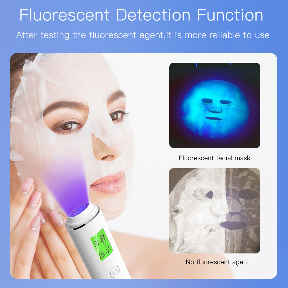 USB skin moisture tester, skin oil digital detection analyzer, including mask fluorescent detection pen - V.I.P Digital Presence