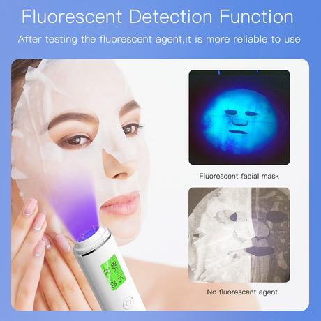 USB skin moisture tester, skin oil digital detection analyzer, including mask fluorescent detection pen - V.I.P Digital Presence