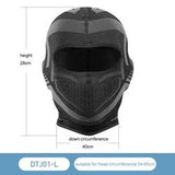 Winter Cycling Warm Scarf For Men And Women Double Layer With Fleece Thickened Cold Mask Windproof Ear Protector Head Cover